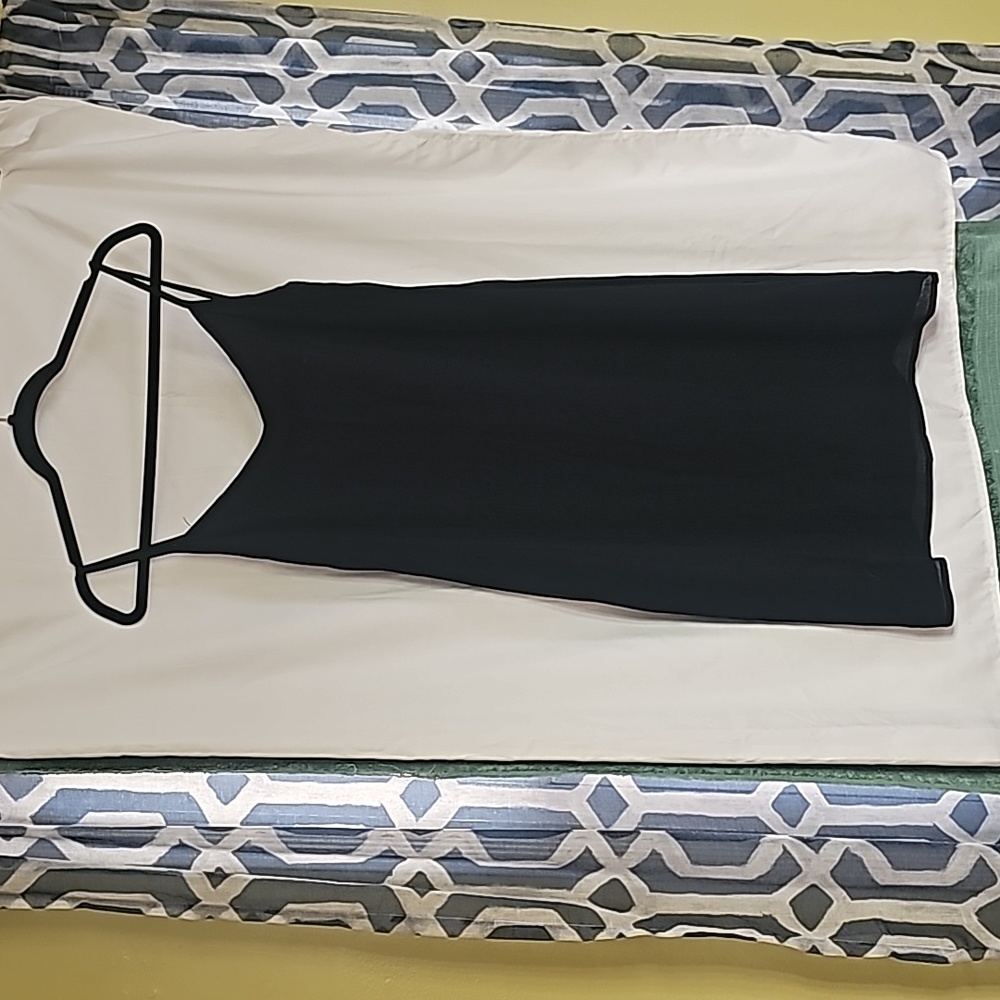 Gap, Size 1, Black Slip Dress
